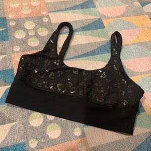 Beachriot leopard sports bra in size medium! Barely worn, perfect condition